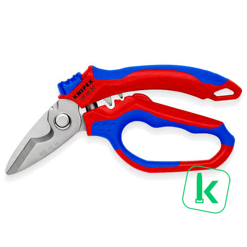 KNIPEX Kabelschaar Gebogen / Gehoekt Voor Elektriciens 160 mm