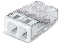 WAGO (2273-202) Lasklem 2-voudig Max. 2,5mm2, Transparant (Doos 100 stuks)-2