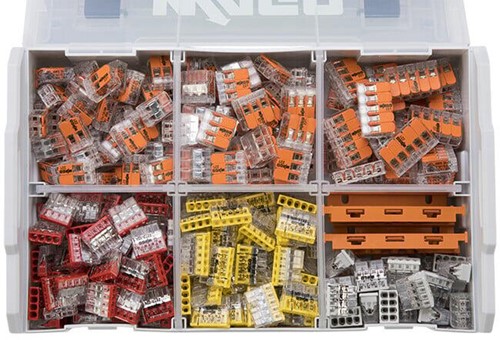 WAGO (887-955) Verbindingsklemmenset L-BOXX, Assortiment serie 221 en serie 2273 (Set 8-delig)-3