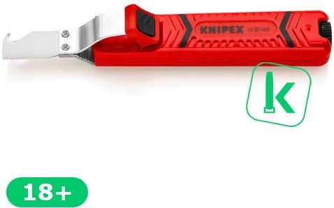 KNIPEX (16 20 165 SB) Kabelmes 165mm