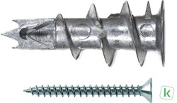 Fischer (40434) Metalen gipsplaatplug GKM met schroef 4,5x50 (Doos 100 stuks)