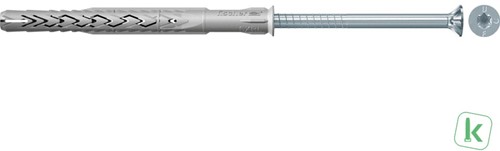 Fischer (522698) Constructieplug SXRL 10 x 80 T verzonken kop (Doos 50 stuks)
