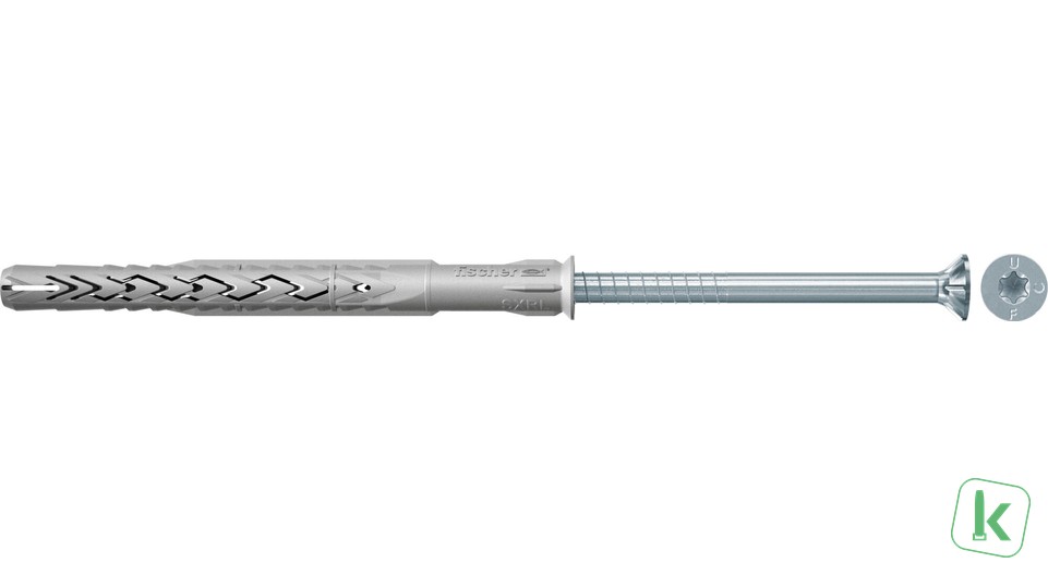 Fischer (522698) Constructieplug SXRL 10 x 80 T verzonken kop (Doos 50 stuks)