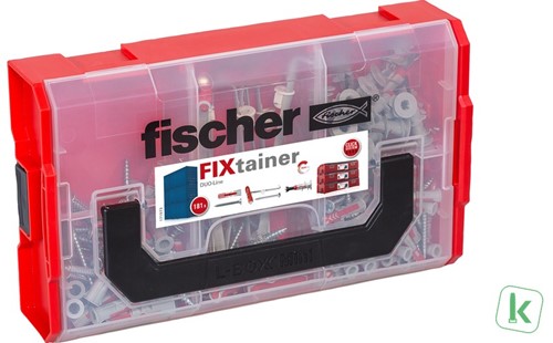 Fischer (548864) FixTainer DuoLine pluggen met schroeven (Set 181 stuks)