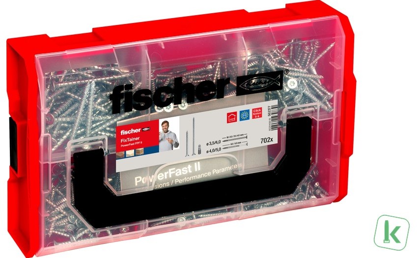 FISCHER - Vis charpente FPF II WTP 6,0 x 60 BC 100 Réf. 561794 FISCHER - Vis charpente FPF II WTP 6,0 x 60 BC 100 Réf. 561794