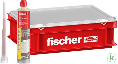 Fischer (563283) Injectiemortel FIS V Plus 300 T 10 kokers in krat (Krat 10 stuks)