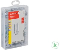 Fischer (567897) ProfiBox - plug SX Plus 6 en 8 S met schroeven (Set 160 stuks)