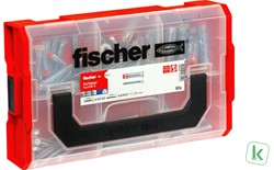 Fischer (572927) FixTainer met hollewandplug DuoHM en TX bolkopschroeven (Set 90 stuks)