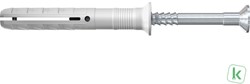 Fischer (50355) Nagelplug N 6 x 60/30 S met verzonken kop (Doos 50 stuks)