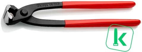 KNIPEX (99 01 250) Nijptang / Moniertang Geisoleerd & Gepolijst  250 mm