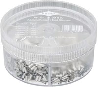 KNIPEX (97 99 910) Assortimentsbox / Doos Adereindhulzen 0,5 - 2,5 mm2 Ongeïsoleerd (1900 stuks)-2