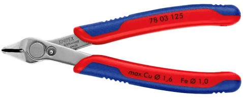 KNIPEX Mini Zijsnijtang Super Knips 140 mm | Kabelbinders.nl