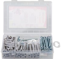 Fischer (518526) Box Universeelplug UX + schroeven + haken (Set 118-delig)-2