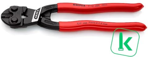 KNIPEX (71 01 200) CoBolt Boutensnijtang / Kniptang Gebogen 200mm