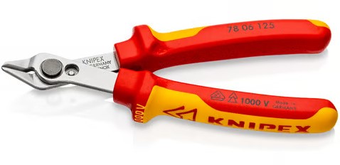 ギンビス KNIPEX Mini Zijsnijtang 125 mm VDE | Kabelbinders.nl
