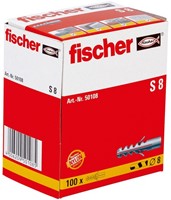 Fischer (50108) S 8 Plug 8 x 40 (Doos 100 stuks)-3