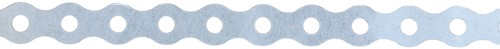 PRO-TIE® geperforeerde montageband verzinkt staal gegolfd 12 x 0,7 mm (Rol 10 meter)-3