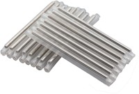 Krimpbare glasvezel lasbeschermer met lijm 40 x 2,6 mm transparant (Zak 50 stuks)-3