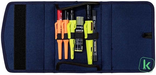 LYRA Markeerset met Stiften en Potloden incl. Etui (4494001) (Set 6-Delig)