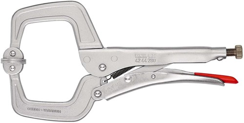 KNIPEX (42 44 280) Lasklemtang / griptang C-bek 280 mm -2