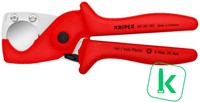 KNIPEX (90 20 185) PlastiCut Buiskniptang / Buisschaar / Pijpsnijder Voor Slang en Buizen tot 25 mm