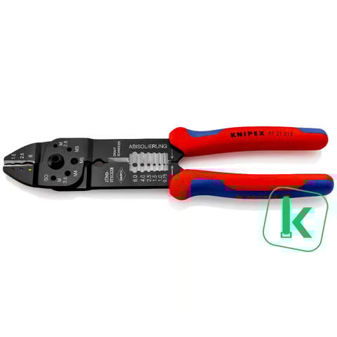 KNIPEX Krimptang / Kabelschoentang Voor Kabelschoenen en Verbinders 0,5 - 6,0 mm2