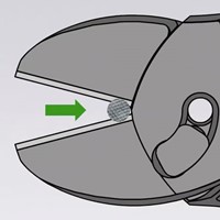 Kracht-Zijsnijtang Twinforce 180 mm