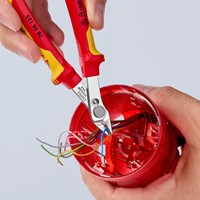 KNIPEX Mini Zijsnijtang 125 mm VDE | Kabelbinders.nl