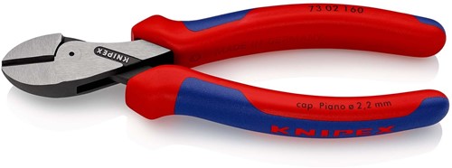 KNIPEX (73 02 160) Kracht Zijsnijtang / Kniptang Comfort Gepolijst 160 mm -2