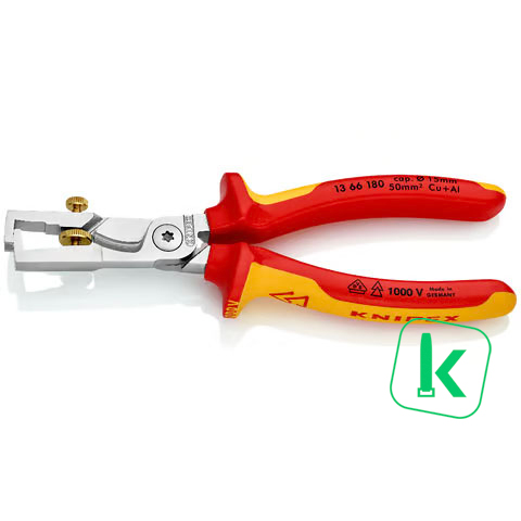 KNIPEX StriX Afstriptang Met Kabelschaar 180mm VDE