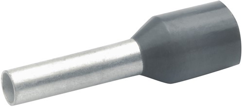 Klauke (472/10) Adereindhuls 1,5mm Geïsoleerd / Hulslengte 10 mm Zwart (Zak 100 stuks) (Zak 100 stuks)-2