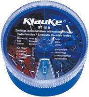 Klauke (ST 15 B)  Assortiment / Strooidoos Twin - Adereindhulzen 0,75 - 2,5mm Geïsoleerd (Box 200 stuks)-2