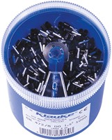 Klauke (GR 4728 DO)  Strooidoos Adereindhulzen Zwart 1,5mm Geïsoleerd (Box 1.000 stuks)-2