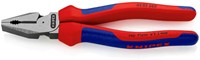 KNIPEX (02 02 200) Kracht Combinatietang Gepolijst / Comfort 200 mm -2