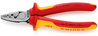 KNIPEX (97 78 180) Krimptang / Adereindhulstang Voor Adereindhulzen  0,25 - 16,0 mm2 VDE -2