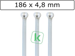 Thomas & Betts - TY525MR-NDT – Ty-Rap® 186 x 4,8 mm Detecteerbaar Blauw (Werkbankbox 1.000 stuks)