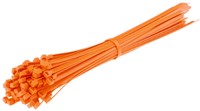 Tyraps, kabelbinders 140 x 3,6 mm Oranje (Zak 100 stuks)-2