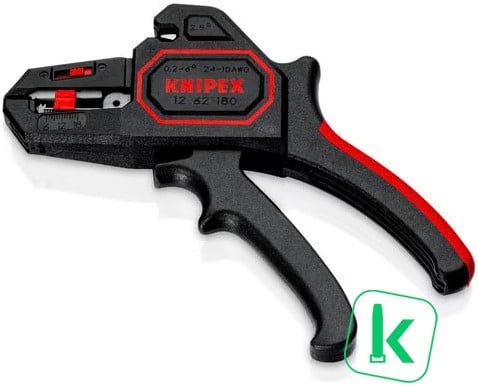KNIPEX (12 62 180) Automatische Afstriptang  0,2 - 6,0 mm2 