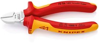 KNIPEX (70 06 140) Zijsnijtang / Kniptang Comfort Verchroomd 140 mm VDE -2