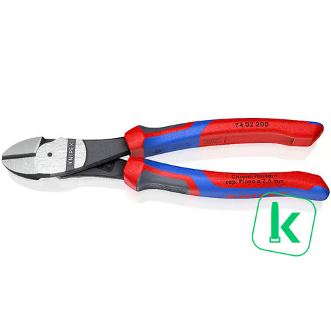 KNIPEX Kracht Zijsnijtang / Kniptang Comfort Gepolijst 200 mm