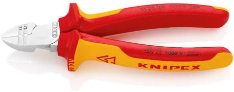 KNIPEX (14 26 160) Combi Afstrip en zijsnijtang 160mm VDE-2