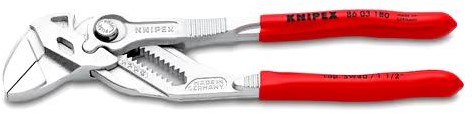 KNIPEX (86 03 180) Sleuteltang / Schroefsleutel 180 mm  Max Ø40 mm -2