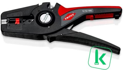 KNIPEX (12 52 195) Afstriptang  Automatische Precistrip 0,08 tot 16 mm