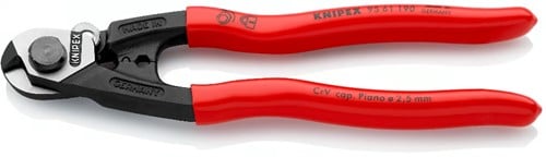 KNIPEX (95 62 160) Staaldraadschaar / Kabelschaar 190 mm