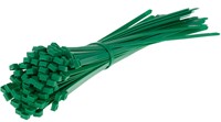 Tyraps, kabelbinders 200 x 2,5 mm Groen (Zak 100 stuks)-2