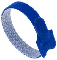 Klittenband Tyraps, kabelbinders 200 x 12,5 mm Blauw (Zak 100 stuks)-2