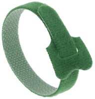 Klittenband Tyraps, kabelbinders 200 x 12,5 mm Groen (Zak 100 stuks)-2