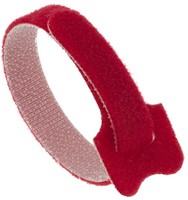 Klittenband Tyraps, kabelbinders 200 x 12,5 mm Rood (Zak 100 stuks)-2