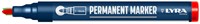 LYRA MARK Merkstift Permanent - Punt 2-6 mm - Kleur Rood -2