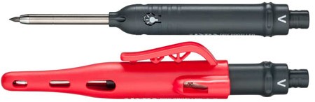 LYRA DRY Profi Markeerpotlood Grafiet Met Ledlampje - Inclusief Holster -2